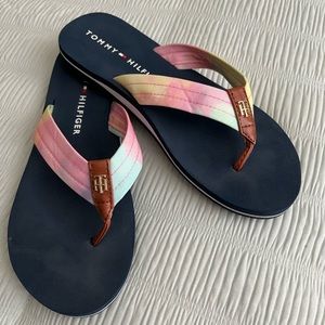Tommy Hilfiger flip flops